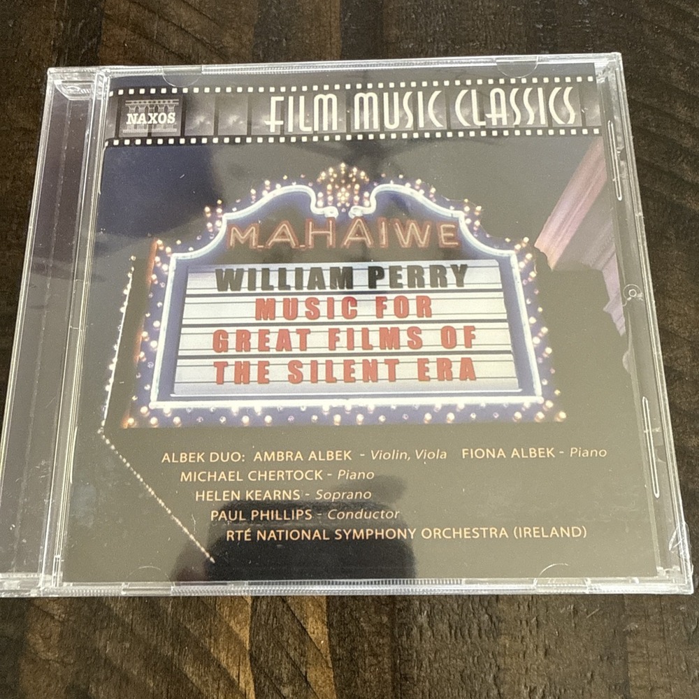 William Perry Music for Great Films of the Silent Era CD Naxos 8.572567 2011 NEW